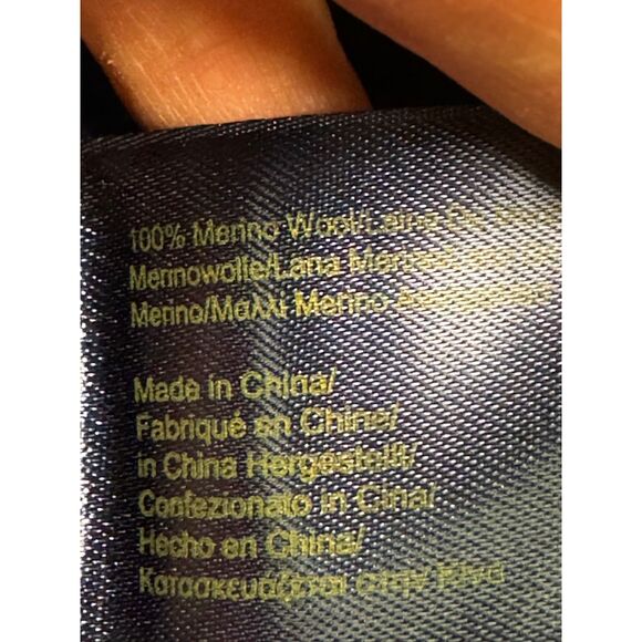 BROOKS BROTHERS Extra Fine Merino Wool Argyle Short Sleeve Sweater, Sz S - Picture 7 of 8